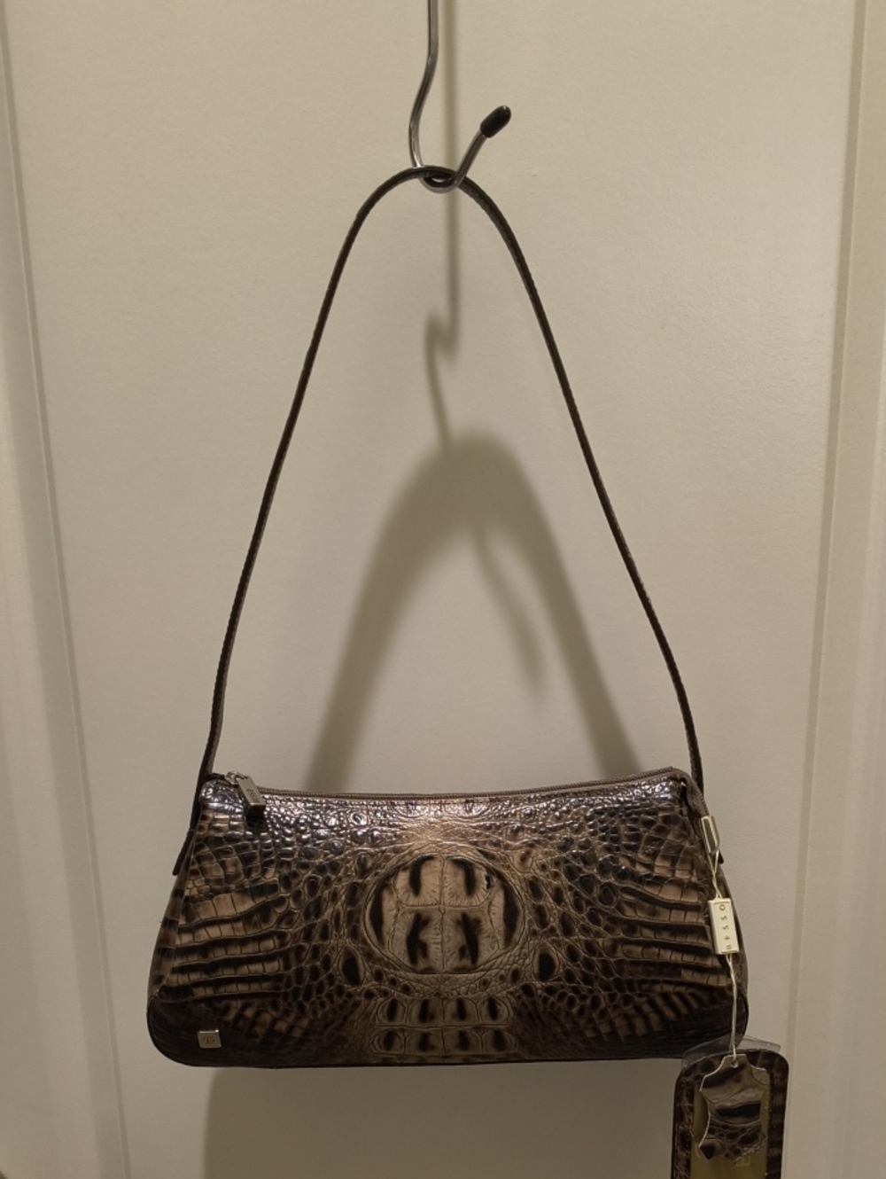 Vintage Besso Handbag Italian Leather NWT